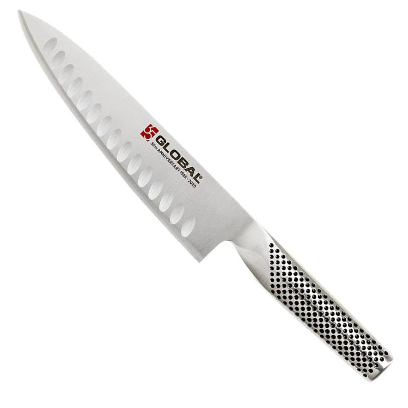Cook's Knife (Fluted) Stainless Steel - 19cm (G-96/AN)