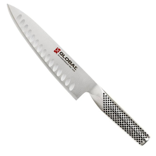 Cook's Knife (Fluted) Stainless Steel - 19cm (G-96/AN)