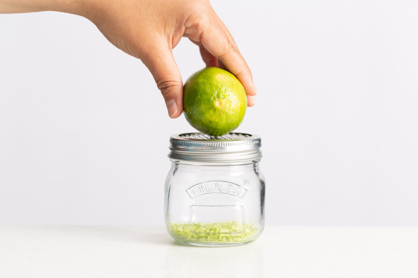 Storage Jar & Fine Grater Lid, 0.25L