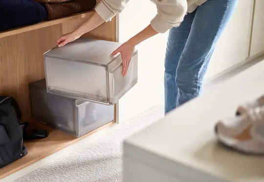 Shoecase Premium Shoe Storage Box (Set of 2)