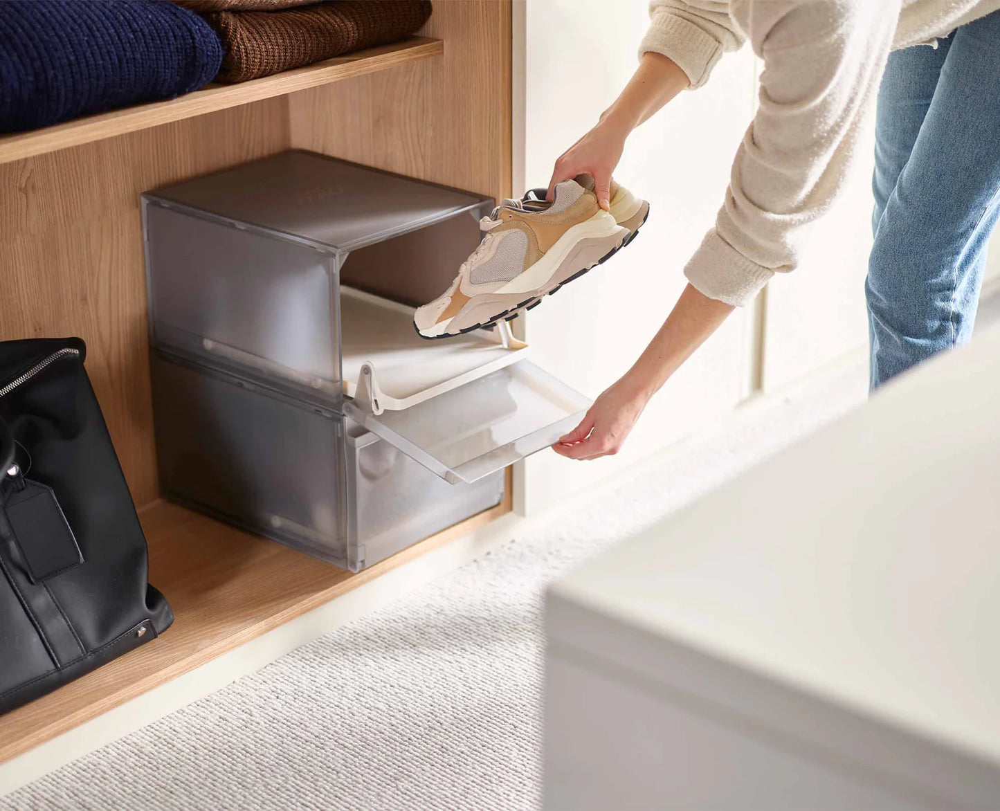 Shoecase Premium Shoe Storage Box (Set of 2)
