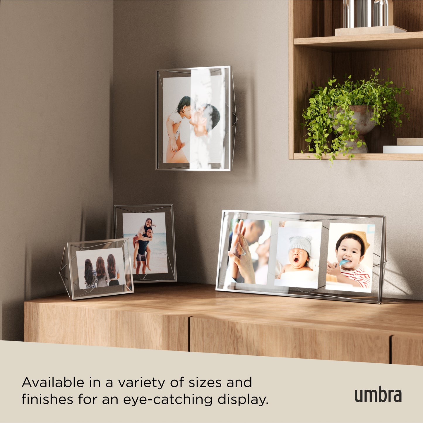 Prisma Picture Frame 4" x 6" - Black