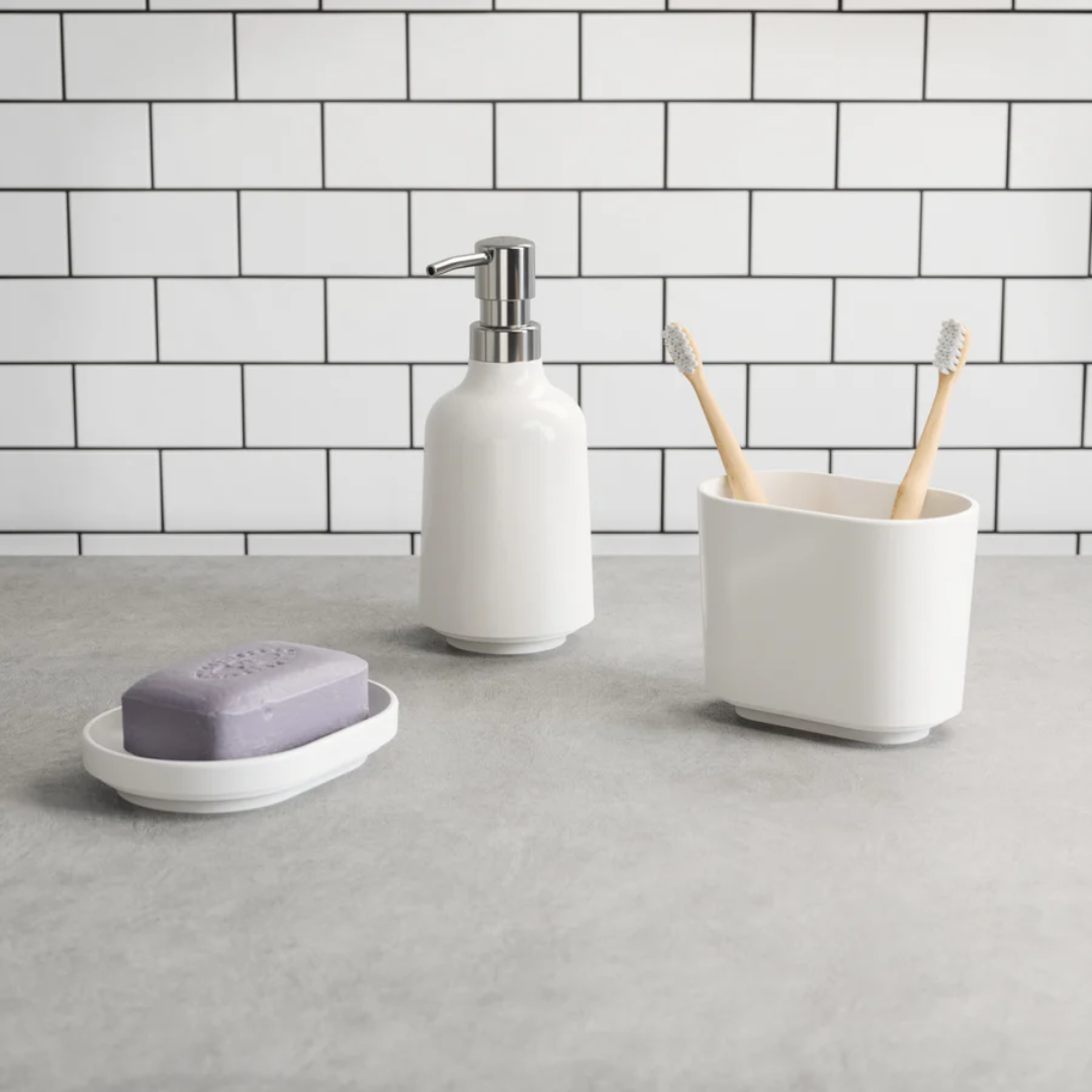 Step Soap Pump (385mL) - White