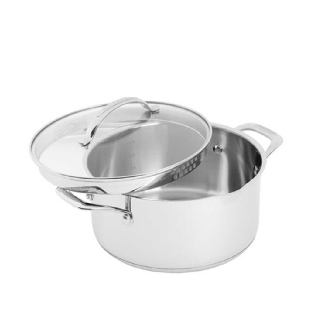 STS - Dutch Over with Lid 24cm/4.8L (Stainless Steel)