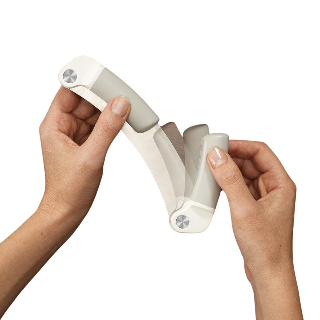 Mezzaluna Folding Herb Chopper - Grey