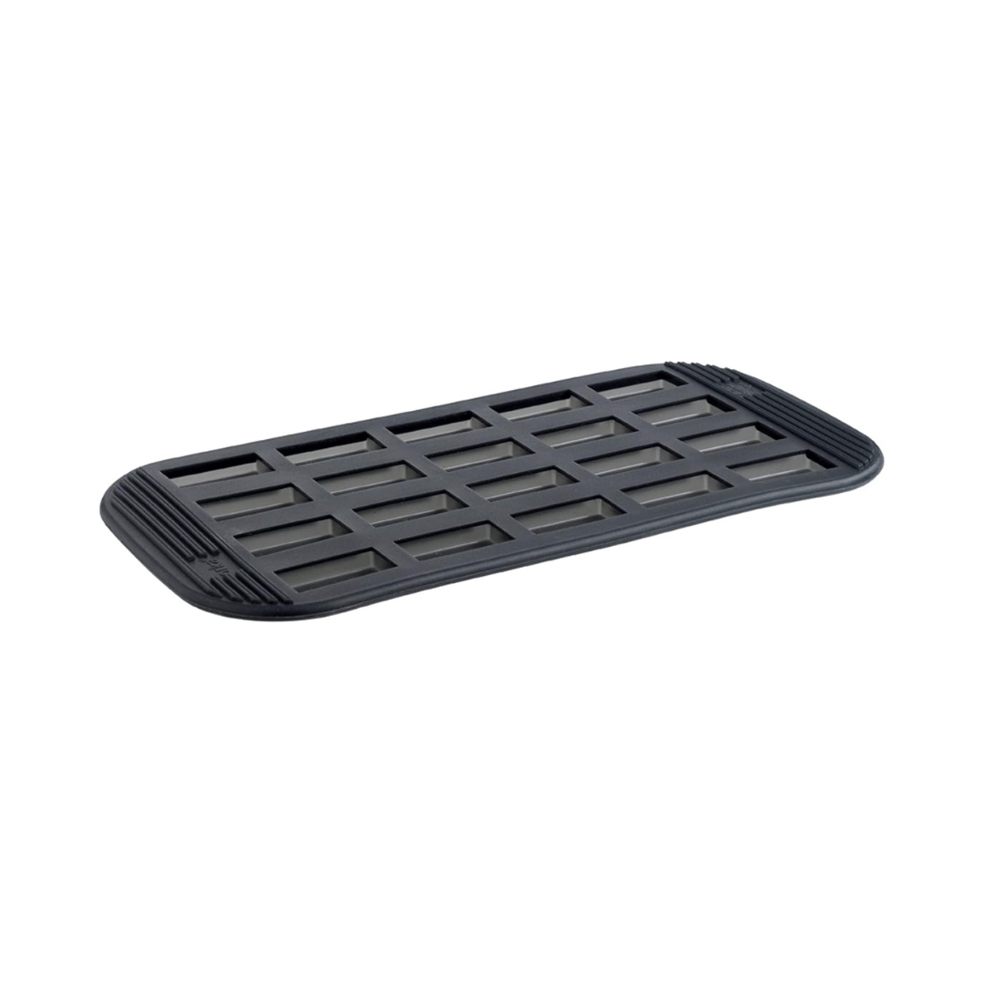 20 Mini Financiers Baking Pan - Grey Translucent