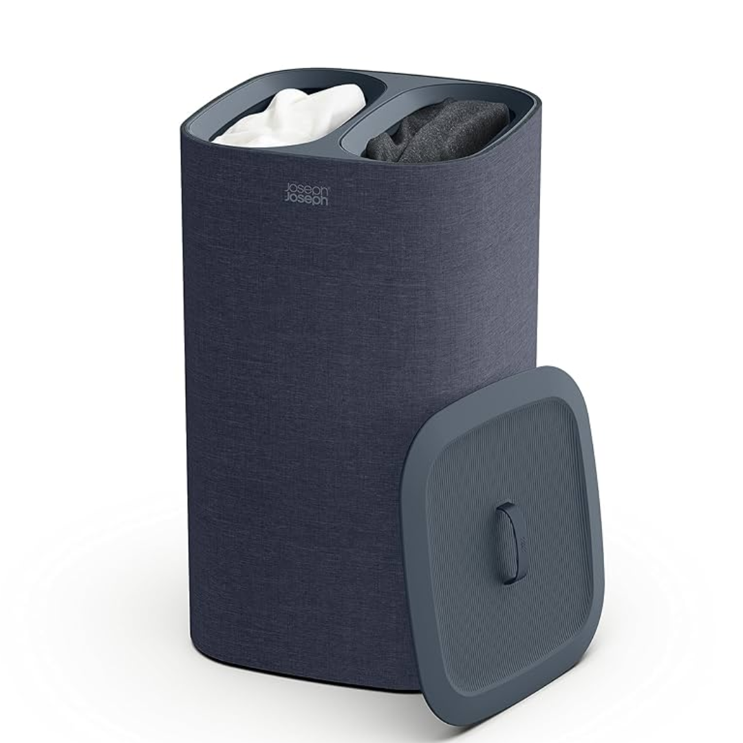 Tota Laundry Separation Basket 60L - Carbon Black