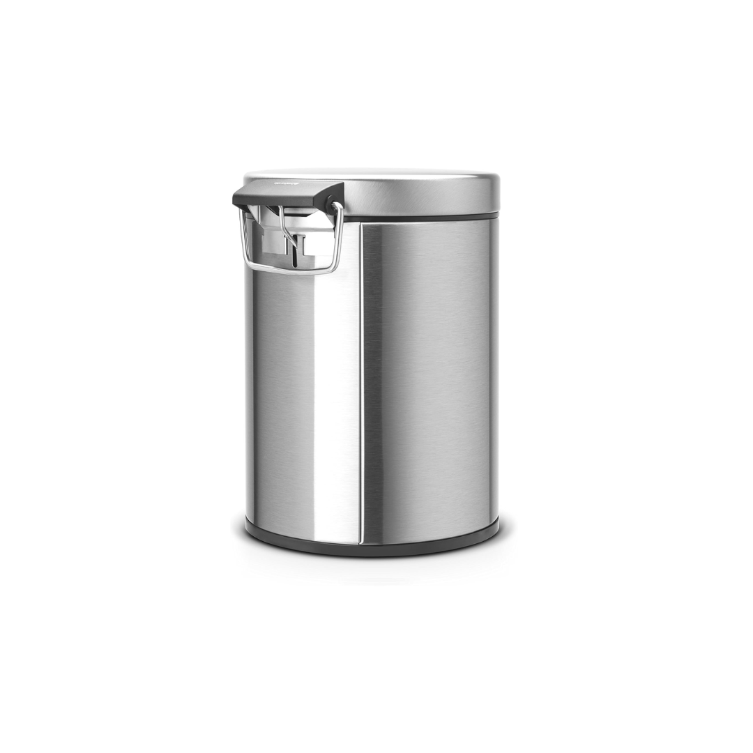 Classic Pedal Bin 5 Litre - Matt Steel
