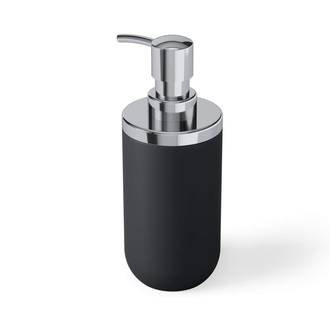 Junip Soap Sanitizer&Dispenser - Chrome/Black