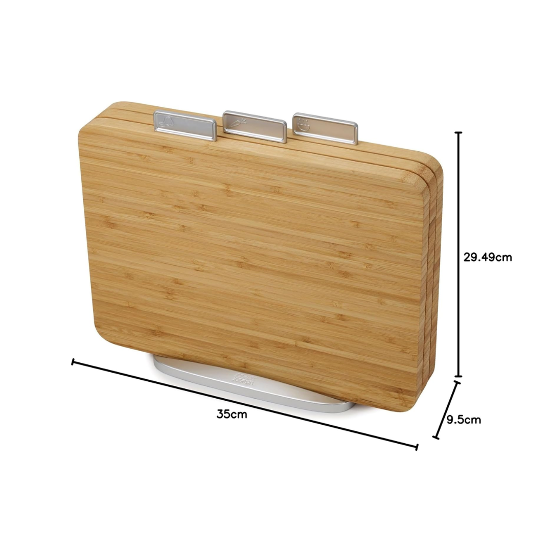 Index Bamboo Chopping Board Set