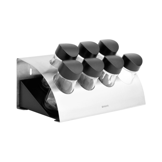 Herb Rack Curved (without Herbs) - Matt Steel