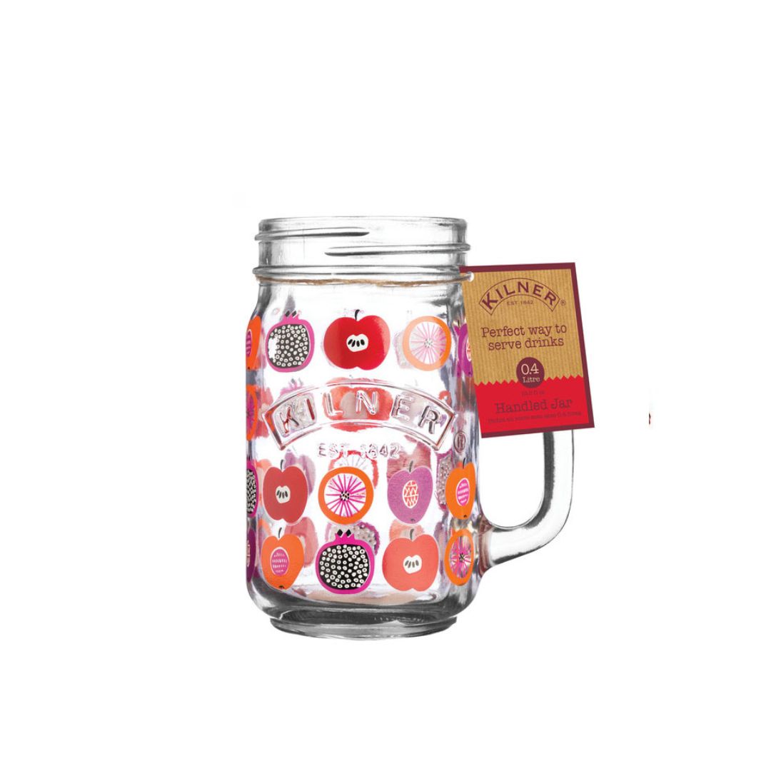 Fruit Cocktail Handled Jar, 0.4L