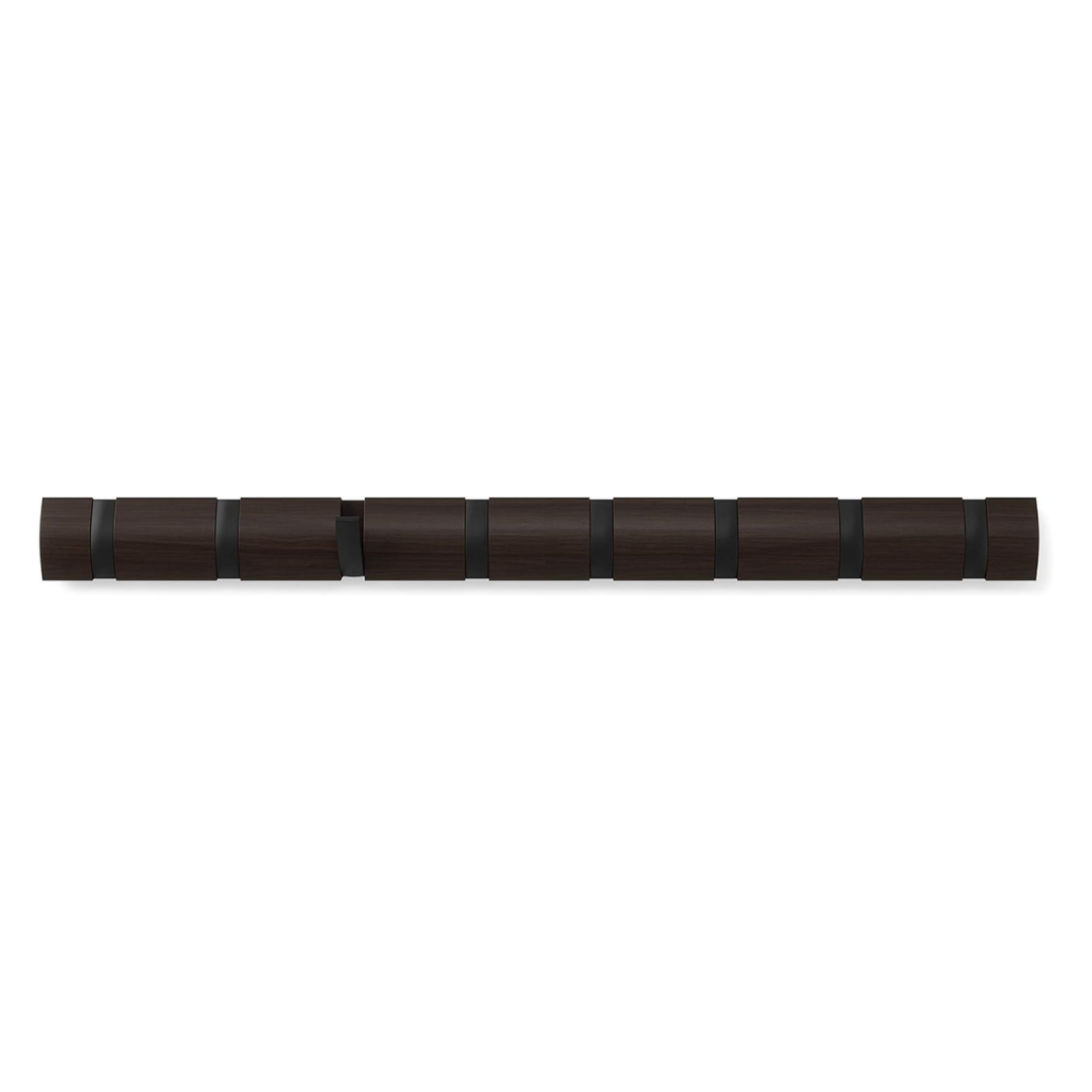 Flip 8 Hook - Black/Walnut