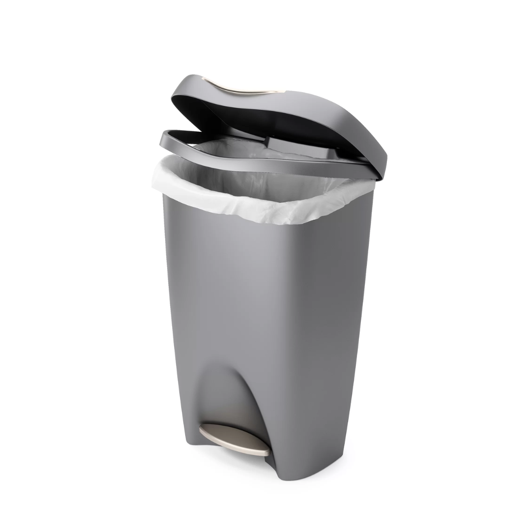 Brim Step Can, 13G - Gray