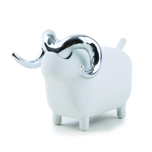 Anigram Sheep Ring Holder (with Box) - Nickel