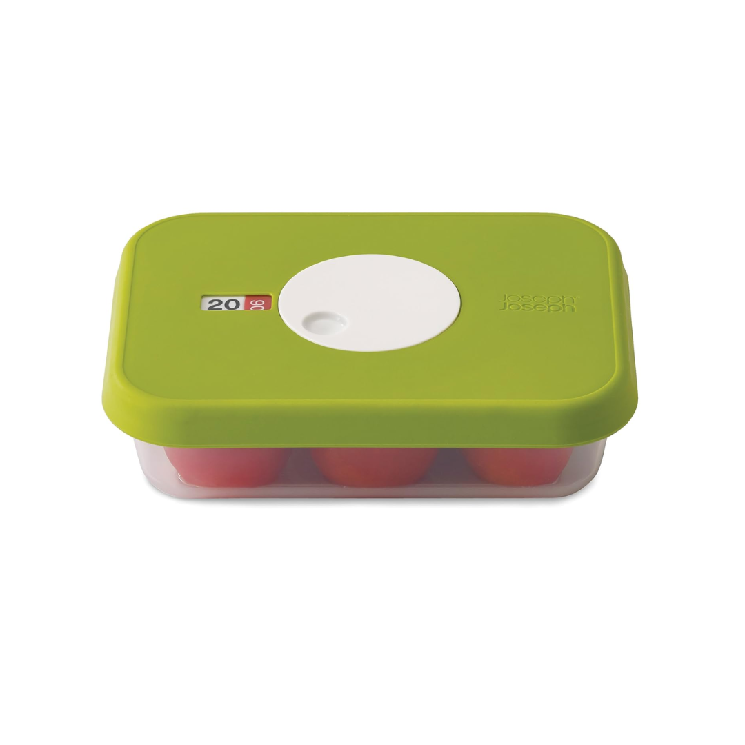 Dial Storage Container with Datable Lid Rectangular - 0.7L