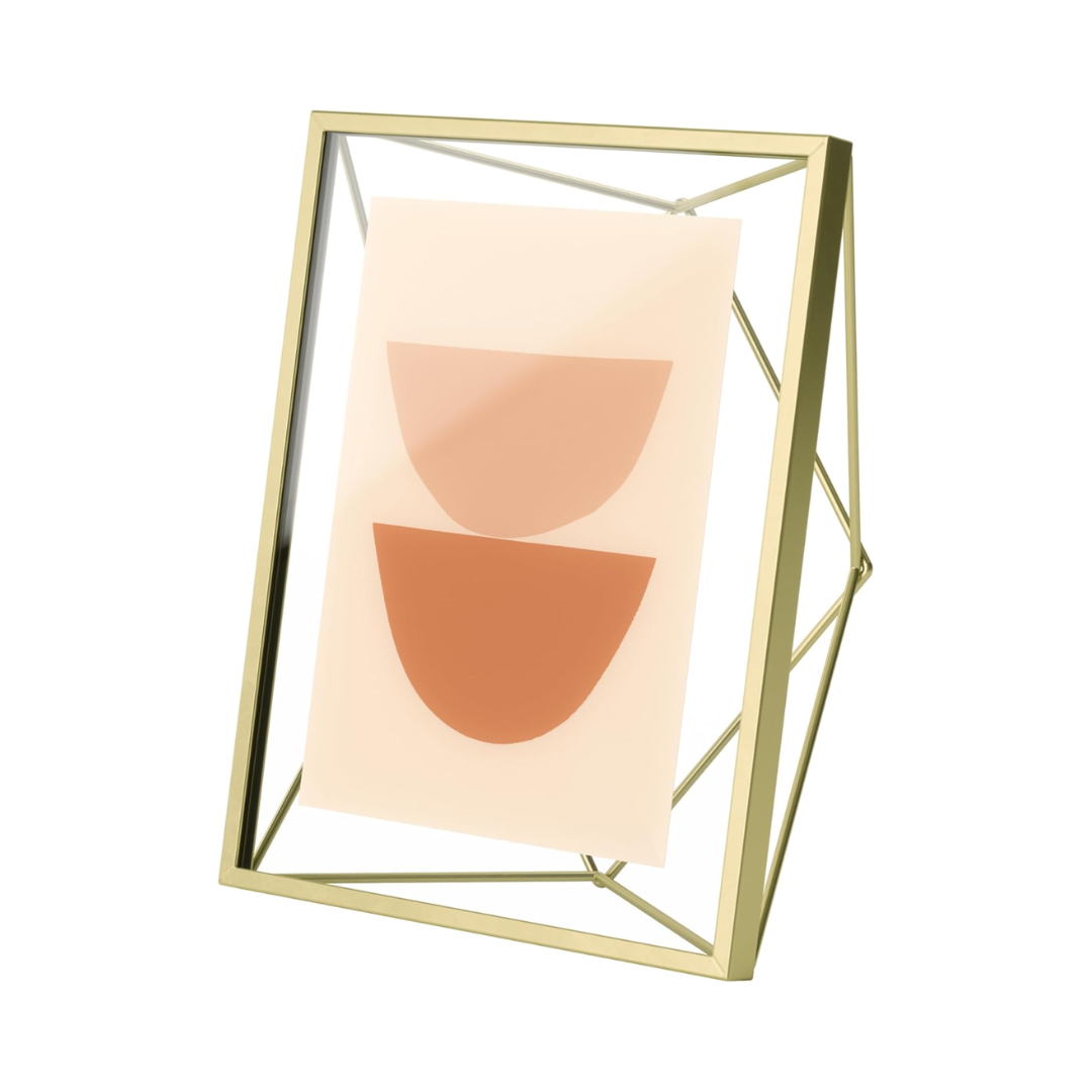 Prisma Picture Frame 5"x 7" - Matte Brass