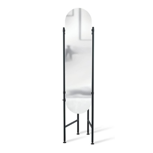 Vala Floor Mirror - Black