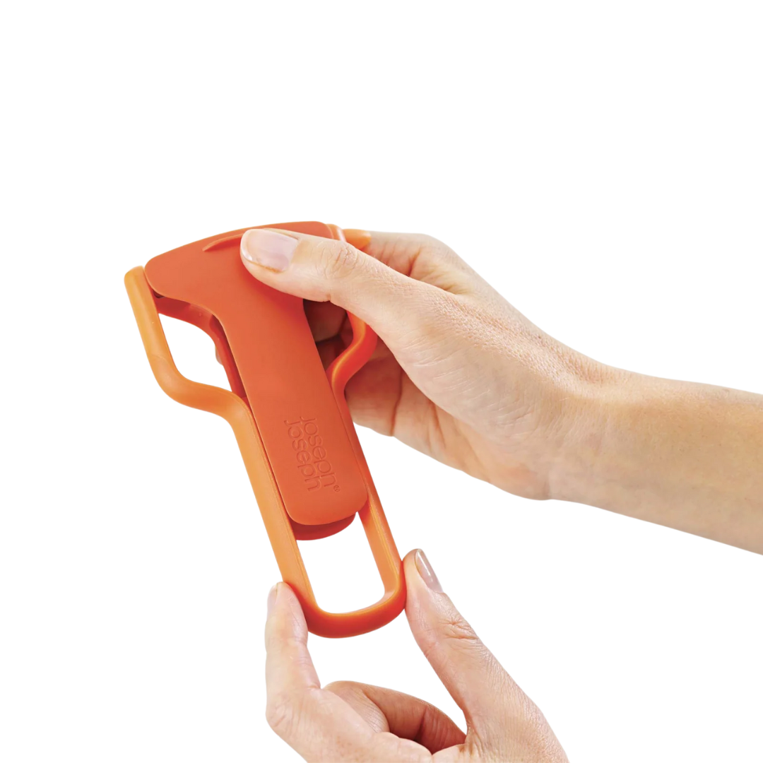 Safestore Straight Peeler with Blade Guard - Orange