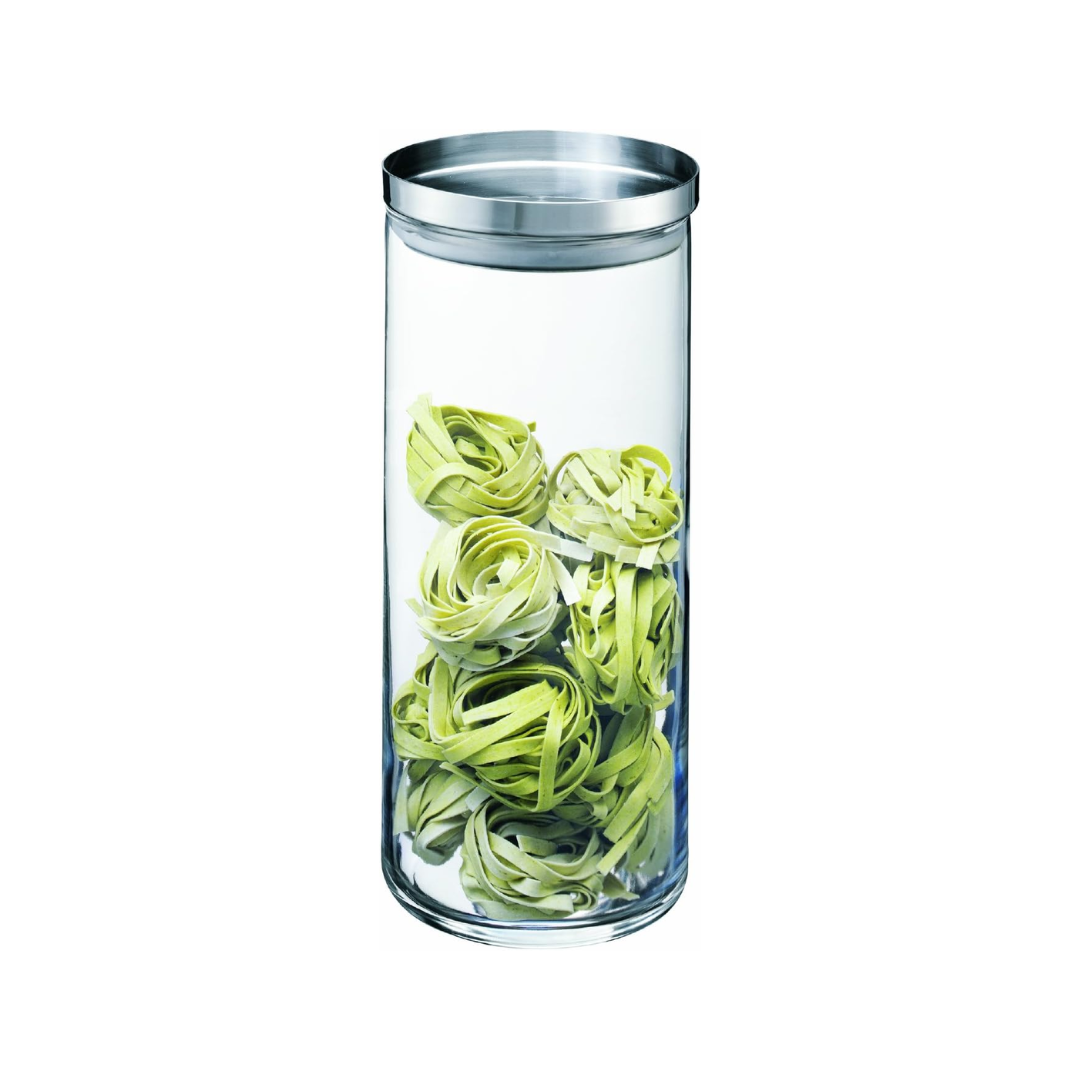 Yohki Storage Jar with Stainless Steel Lid - 2.5L/ 85oz
