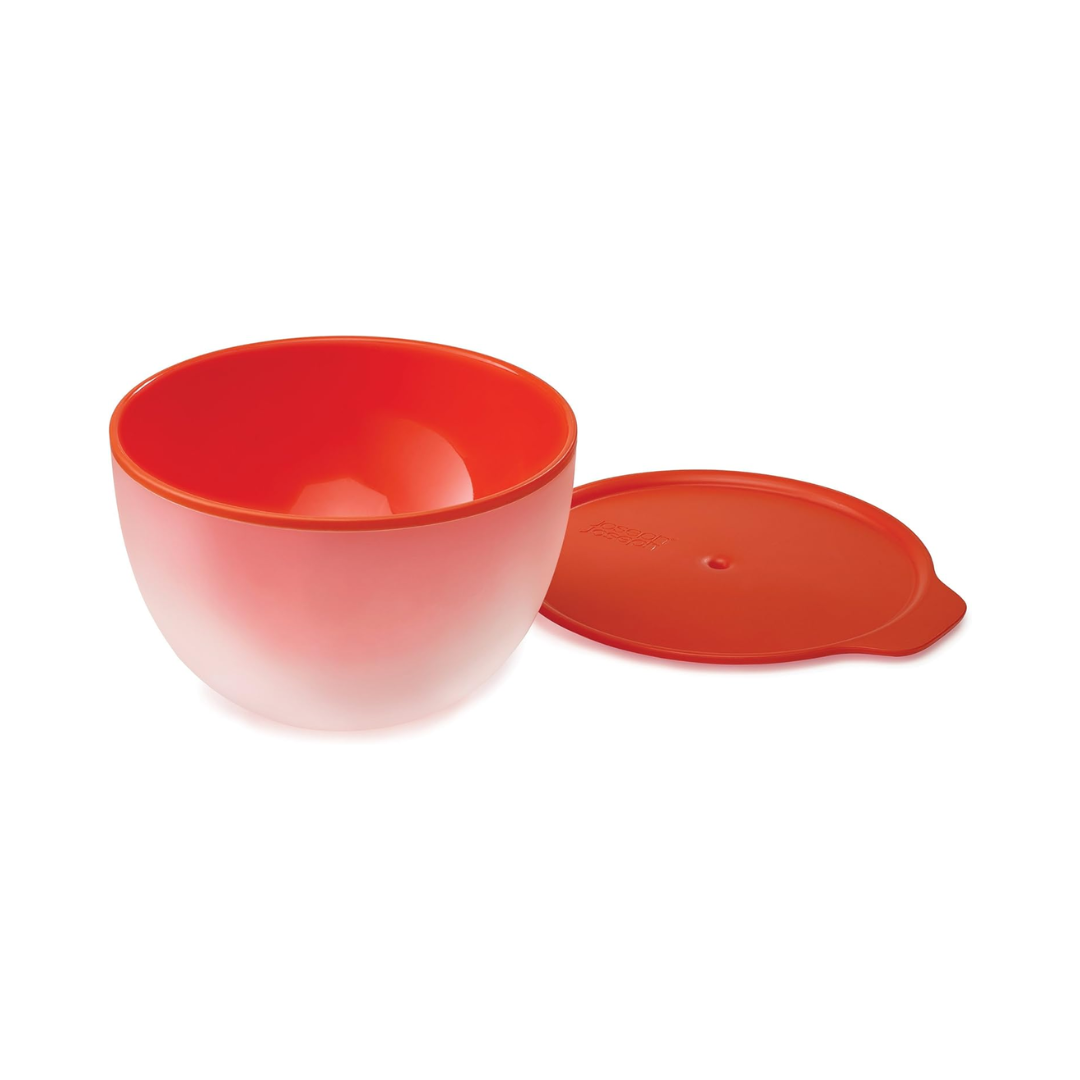 M-Cuisine-Cool Touch Microwave Bowl - Stone/Orange