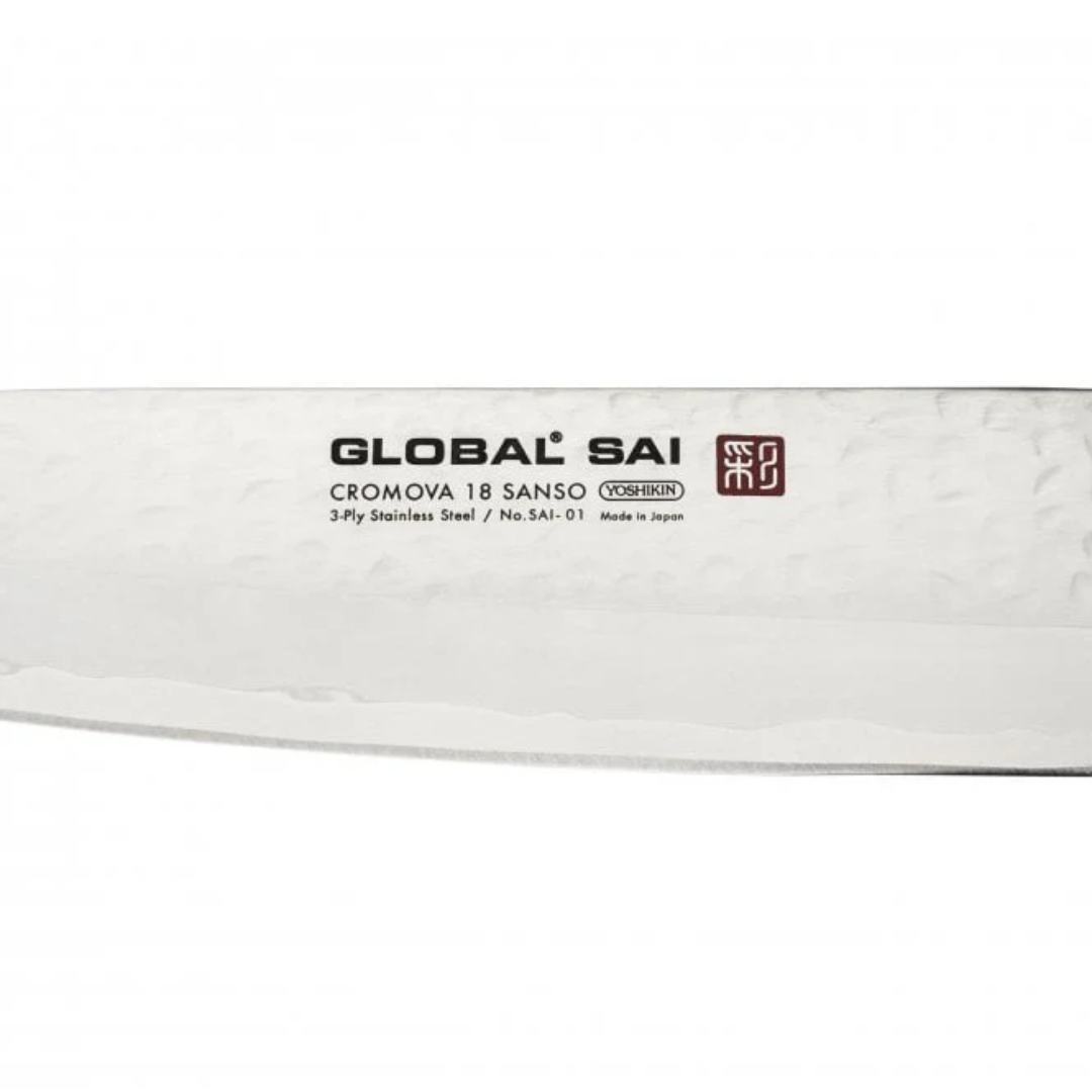 Cook's Knife with Hammer Finish - 19cm (SAI-01)