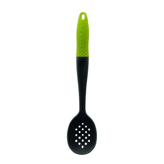 Bistro Slotted Serving Spoon - Lime Green