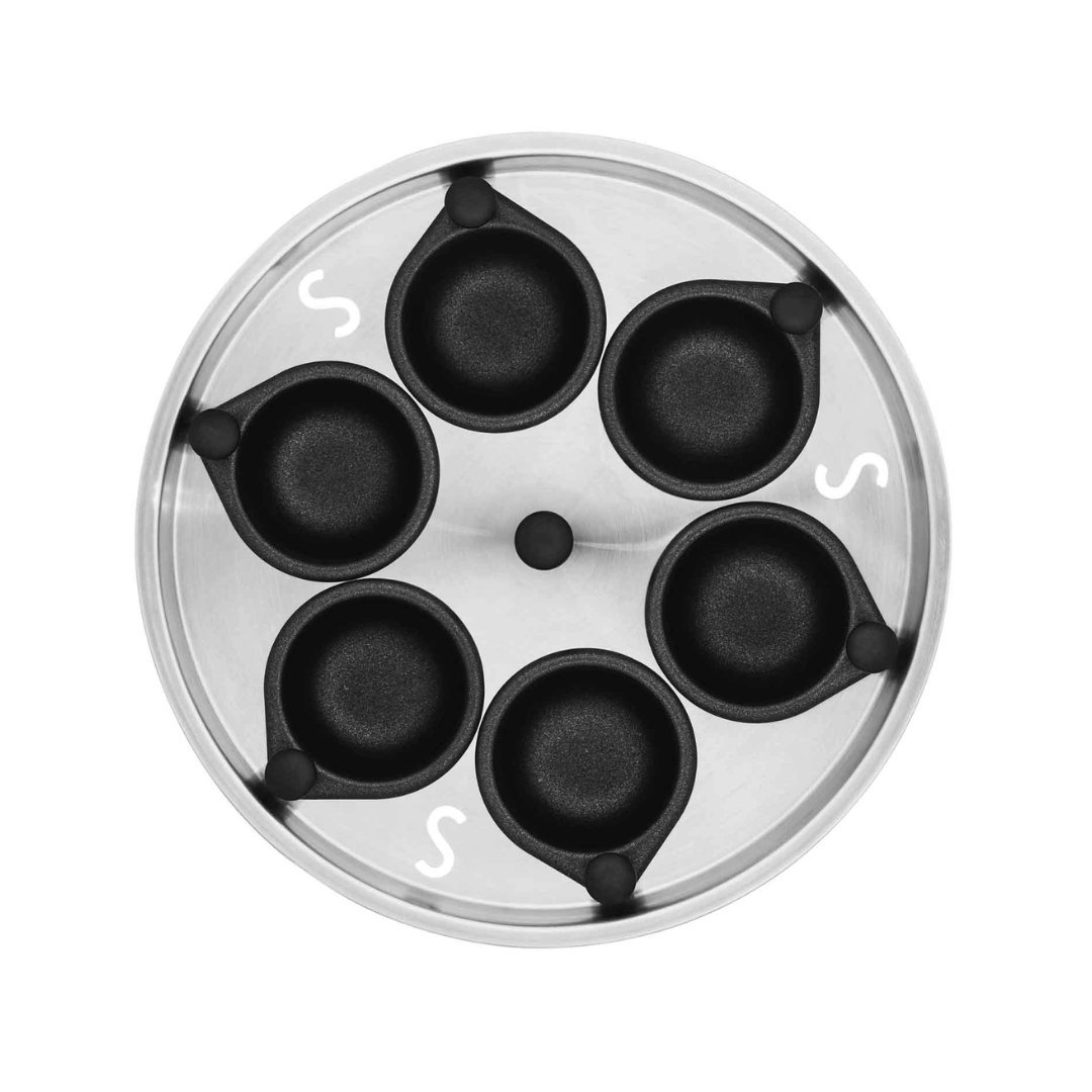 Techniq Steel - Egg Poacher Insert 26cm