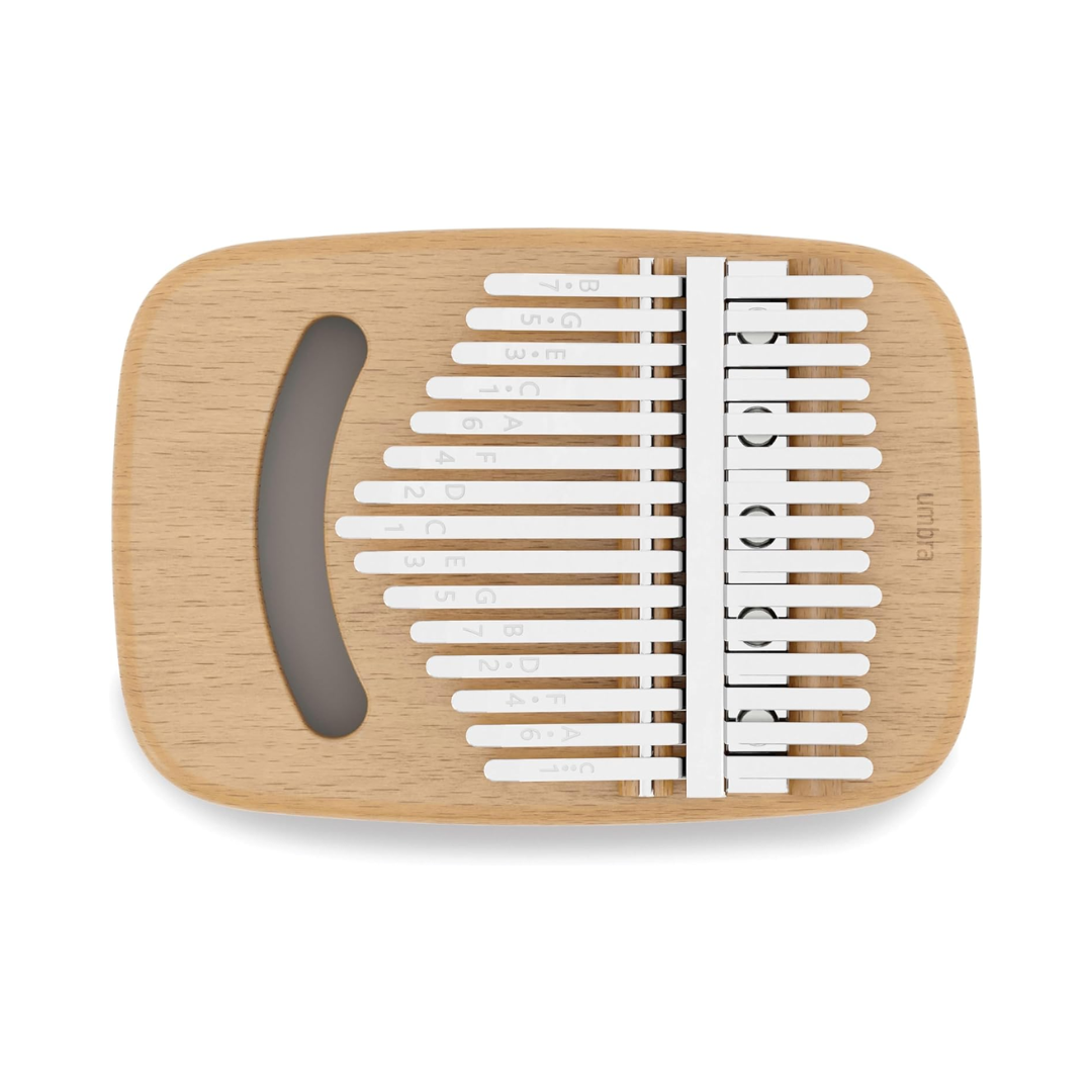 Strumba Kalimba - White/Natural