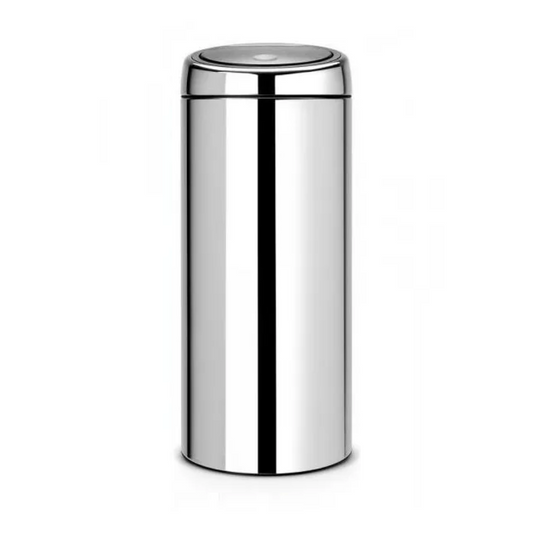 Touch Bin 30 Litre - Brilliant Steel