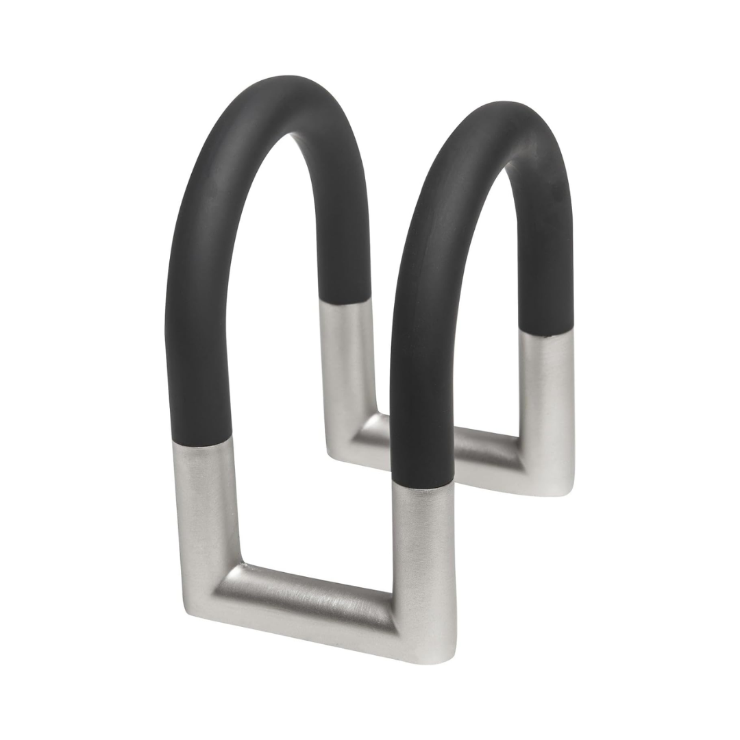 Swivel Napkin Holder - Black/Chrome