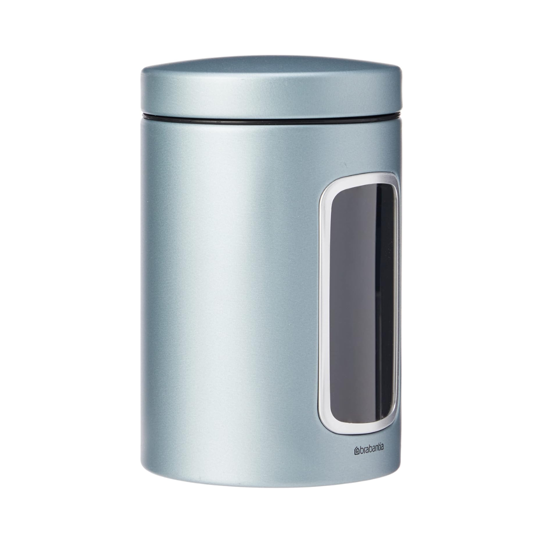 Window Canister 1.4 Litre - Metallic Mint
