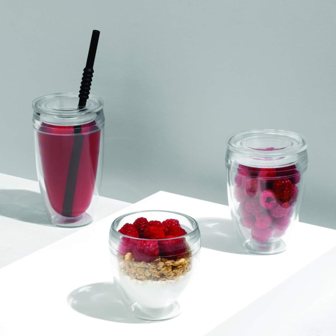 Pavina To Go Double Wall Tumbler (Set of 2), 0.3L/10oz