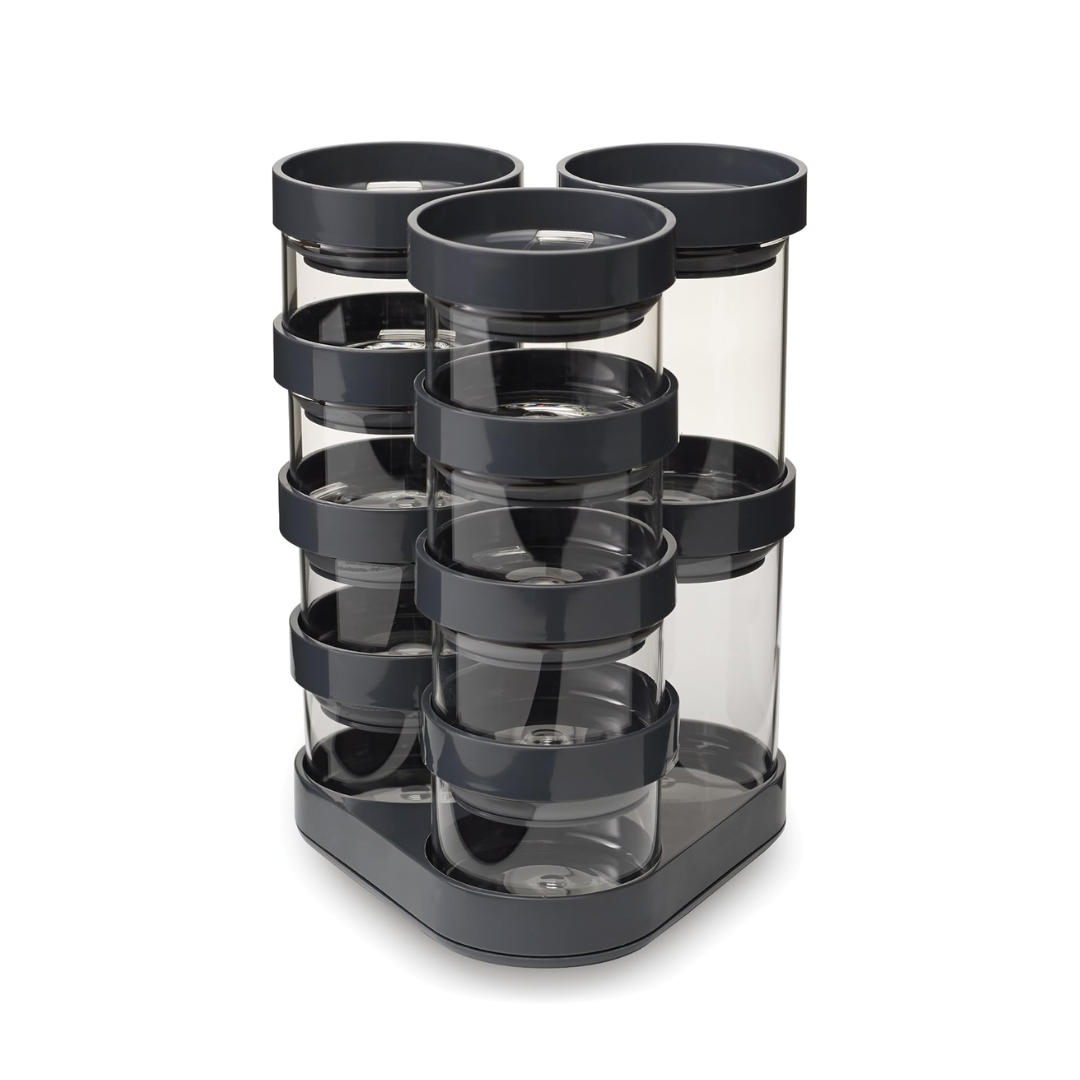 Spice Storage Carousel - Grey