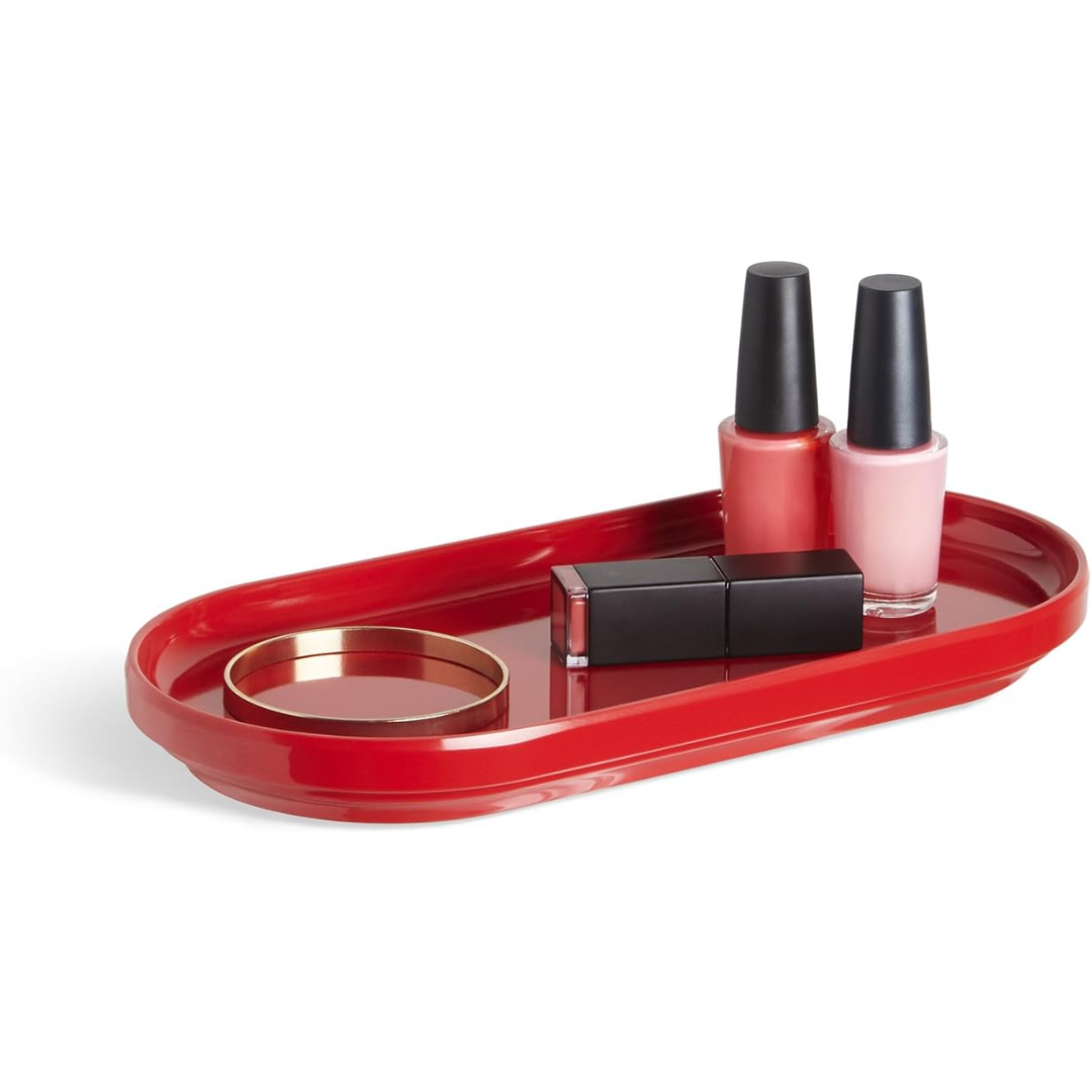 Step Amenity Tray - Red