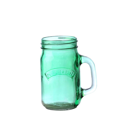 Colour Handled Jar, 0.5L - Green