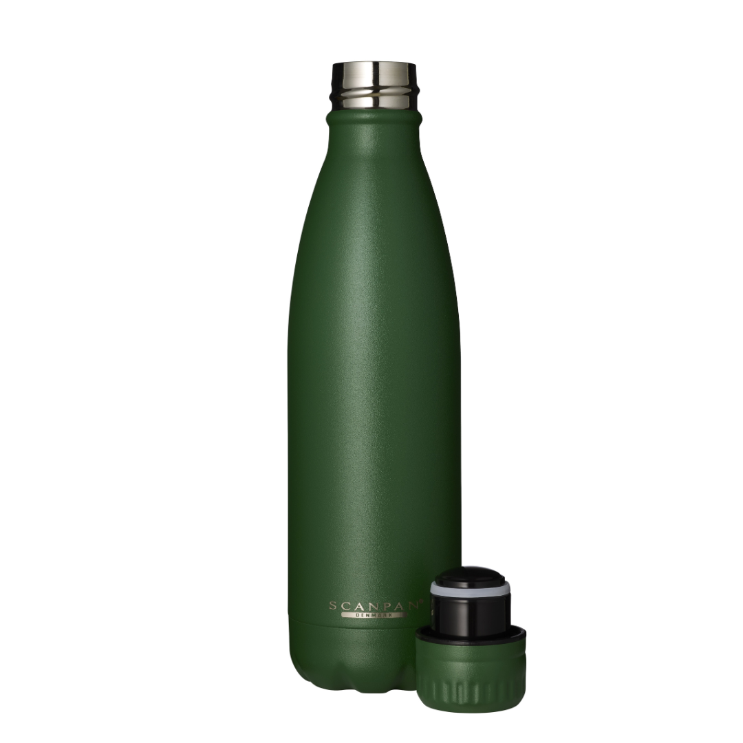 Fluid Vacuum Bottle, 500mL - Forest Green
