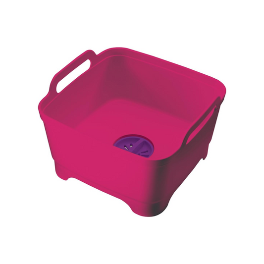 Wash & Drain Bowl - Pink/Purple