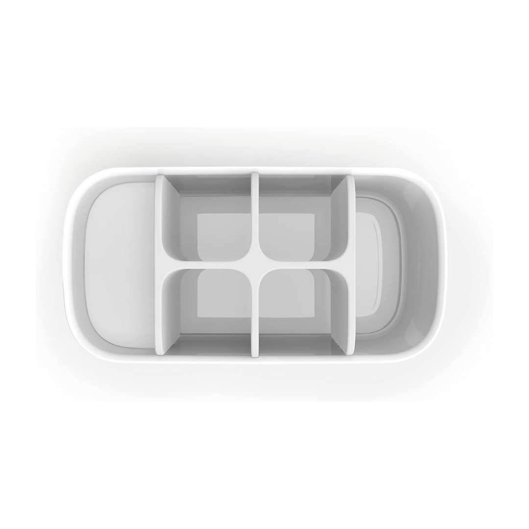 Easystore Large Toothbrush Caddy - White