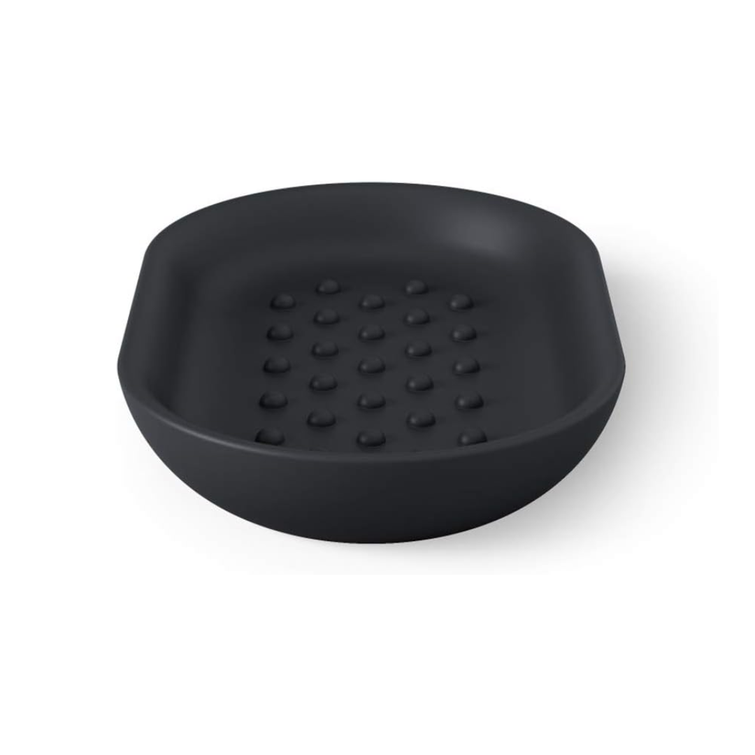 Junip Oval Soap Dish - Black
