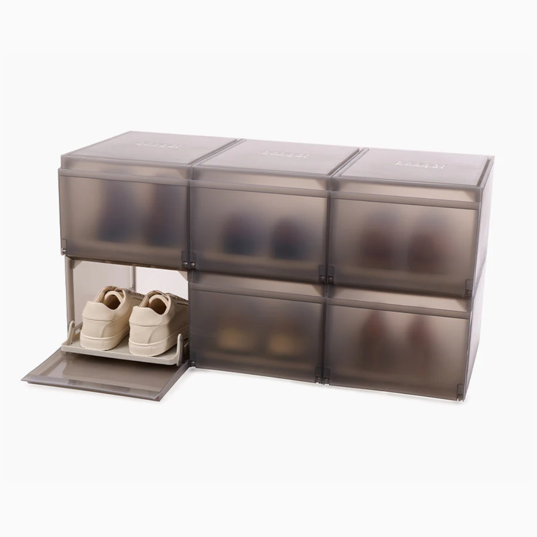 Shoecase Premium Shoe Storage Box (Set of 6)