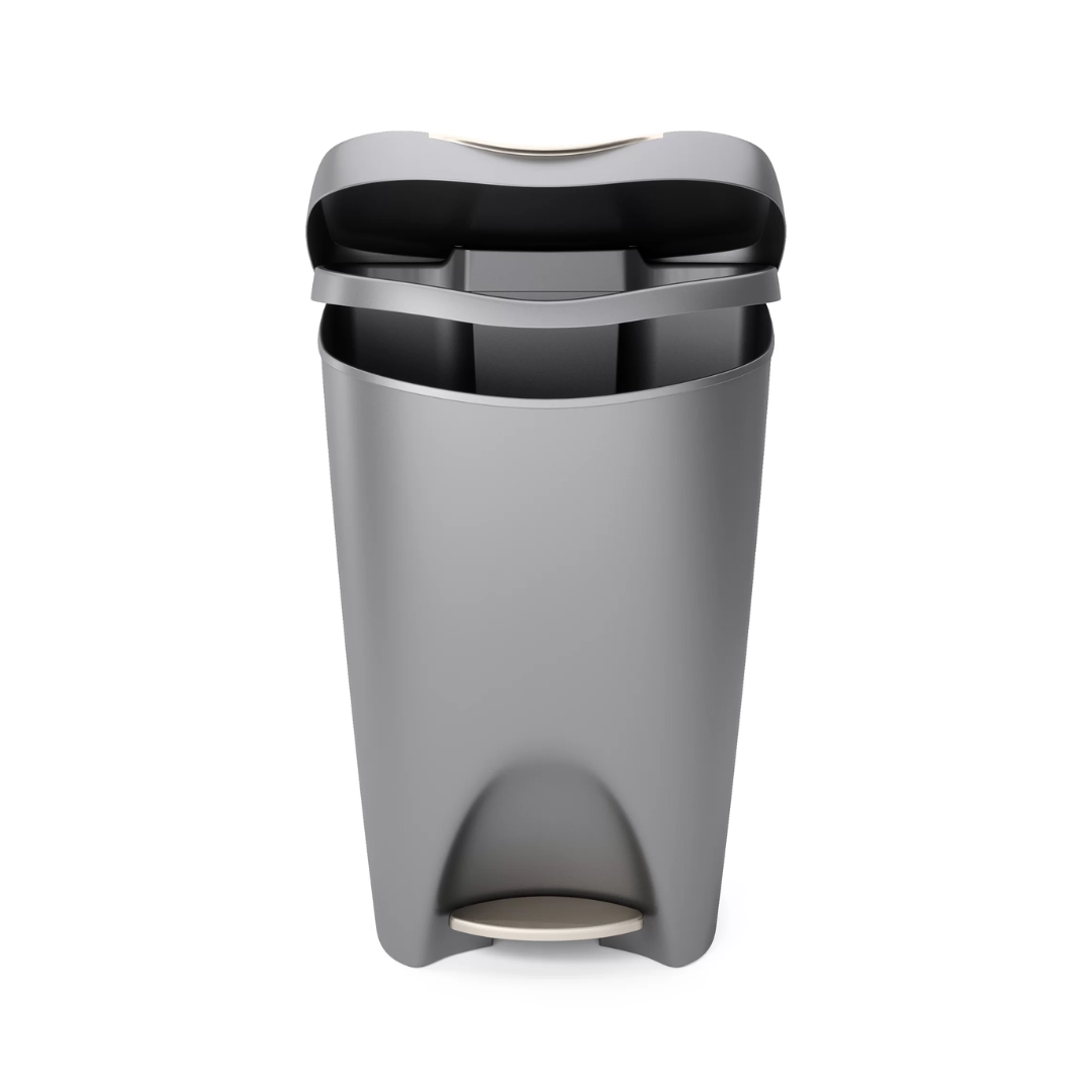 Brim Step Can, 13G - Gray