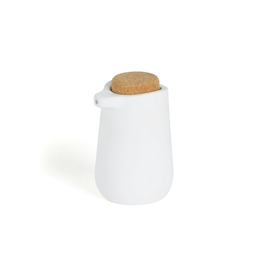 Kera Soap Pump - White/Cork