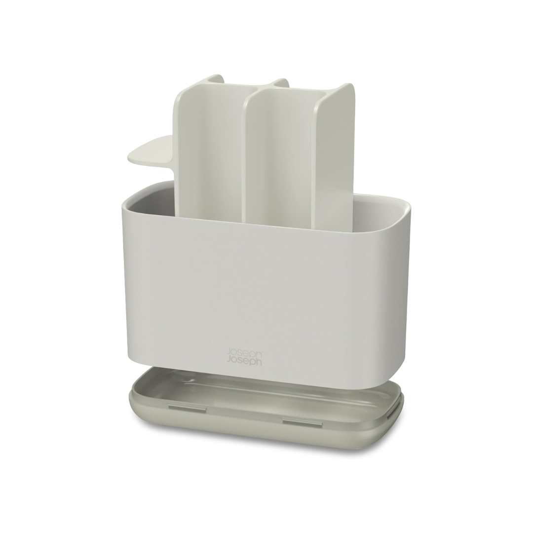 Easystore Large Toothbrush Caddy - Ecru