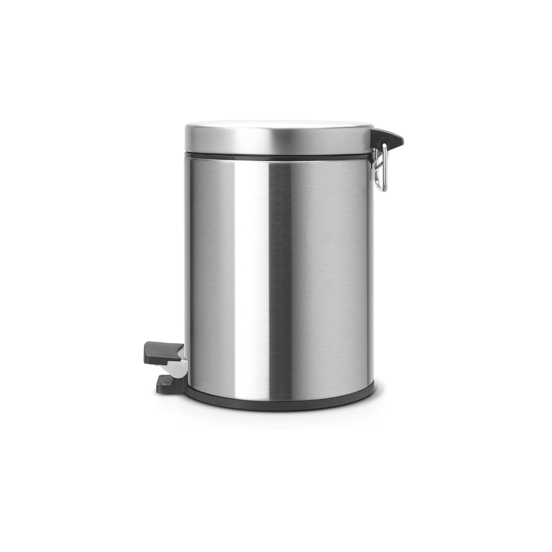 Classic Pedal Bin 5 Litre - Matt Steel