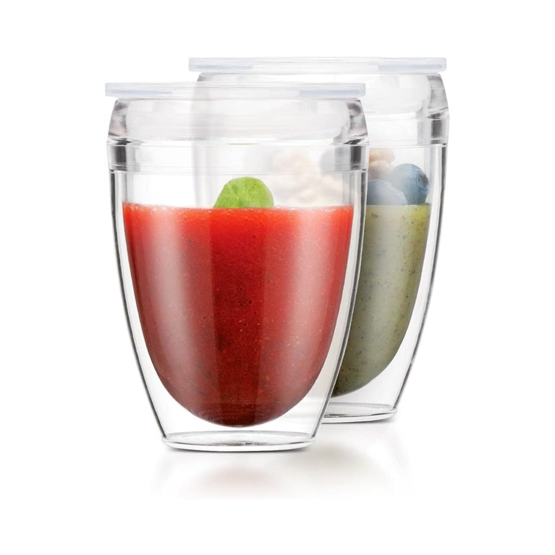 Pavina To Go Double Wall Tumbler (Set of 2), 0.3L/10oz