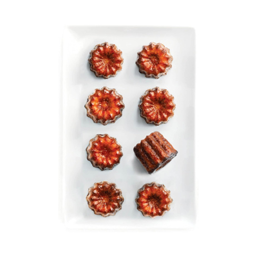 8 Bordeaux Cake Baking Pan - Grey Translucent