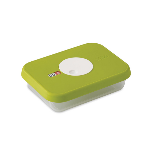 Dial Storage Container with Datable Lid Rectangular - 0.7L