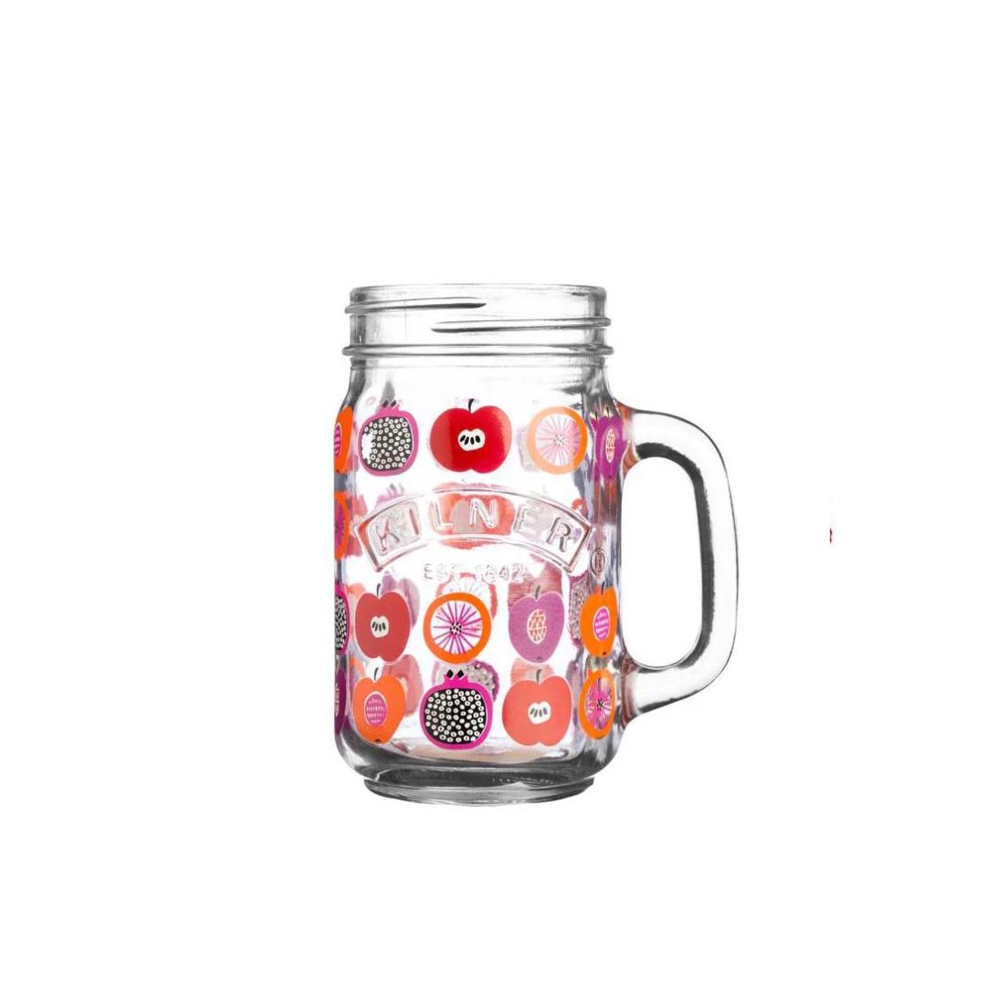Fruit Cocktail Handled Jar, 0.4L