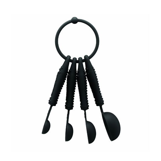 Bistro Measuring Spoon Set (Set of 5) - Black